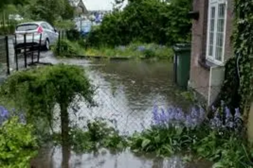 Flooding at London Road, Hemel Hempstead